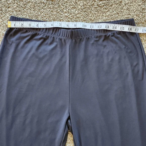 NWOT CLARA SUNWOO Straight Leg pants Size 1X Color Charcoal - Picture 14 of 14